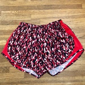 Fun Red & Black Patterned Nike Tempo Shorts